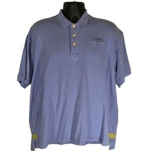 Orvis Purple Polo Short Sleeve Cotton‎ Shirt Casual 2HCJ Mens XL